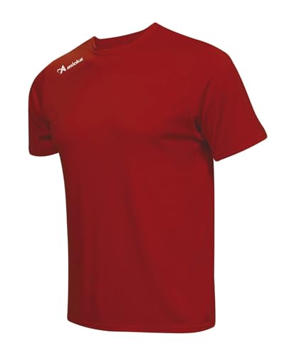 Asioka 130/16 Camiseta Deportiva, Unisex Adulto, Rojo, M