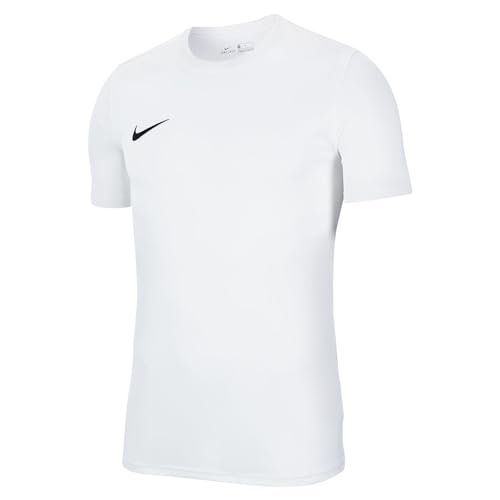 Nike M Nk Dry Park Vii Jsy Ss - Camiseta De Manga Corta Hombre, Blanco (White/Black), M, Unidad
