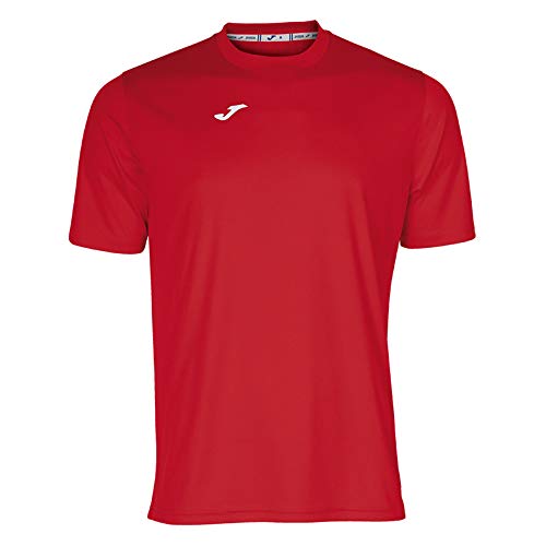 Joma - Camiseta Deportiva Manga Corta Hombre - Ligera y Transpirable Ideal para Todo Tipo de Deporte - Combi 2XL-3XL- Amarillo