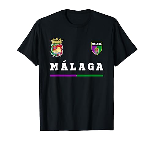 Málaga Fútbol/Deportes Bandera Fútbol Camisetas Camiseta