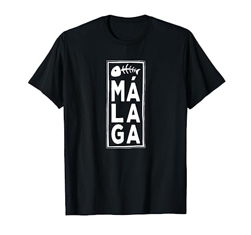 MALAGA - Raspa de Sardina Camiseta